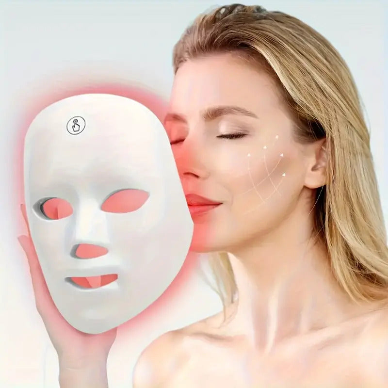Máscara facial con Ledterapia